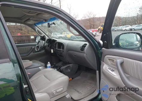 2001 Toyota Sequoia Limited V8 из США, поврежденный, VIN 5TDBT48AX1S018086